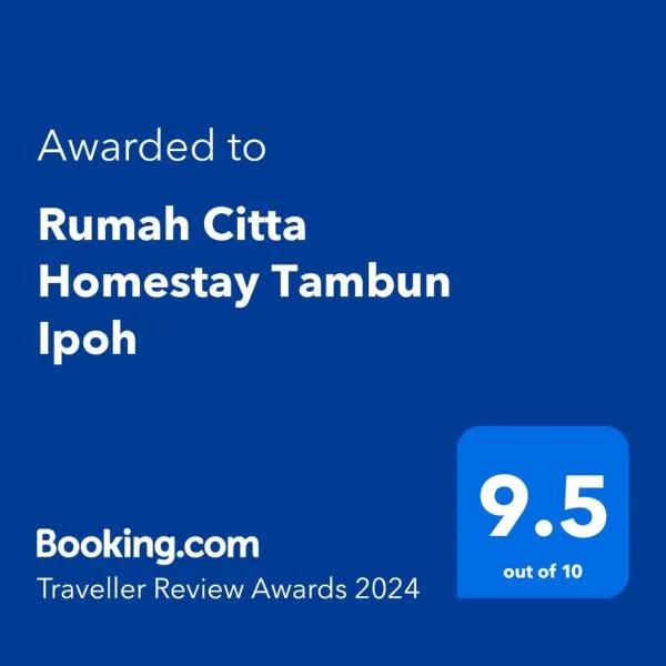 Rumah Citta Homestay Tambun Ipoh – hotel w mieście Ipoh