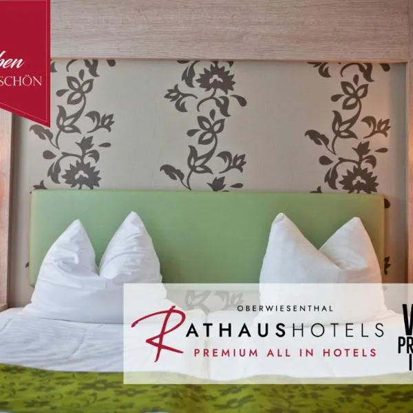 Rathaushotels Oberwiesenthal All Inclusive, hotel v Loučné pod Klínovcem