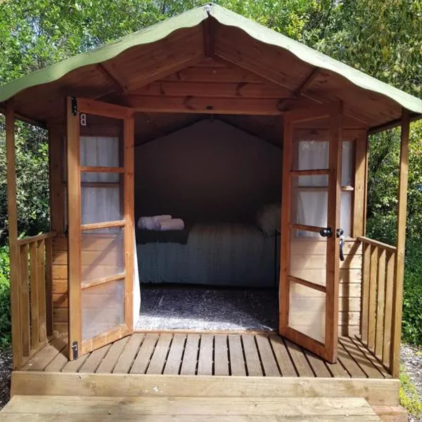 Viesnīca Cozy Glamping Cabins pilsētā Motueka