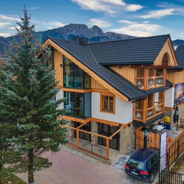 Mountain Shelter Apartments, hotell i Zakopane