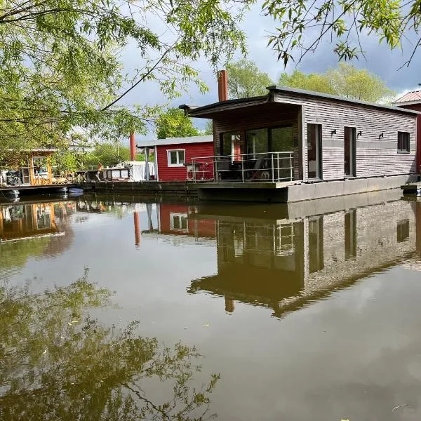 Hausboot Stöckte, hotell Hamburgis