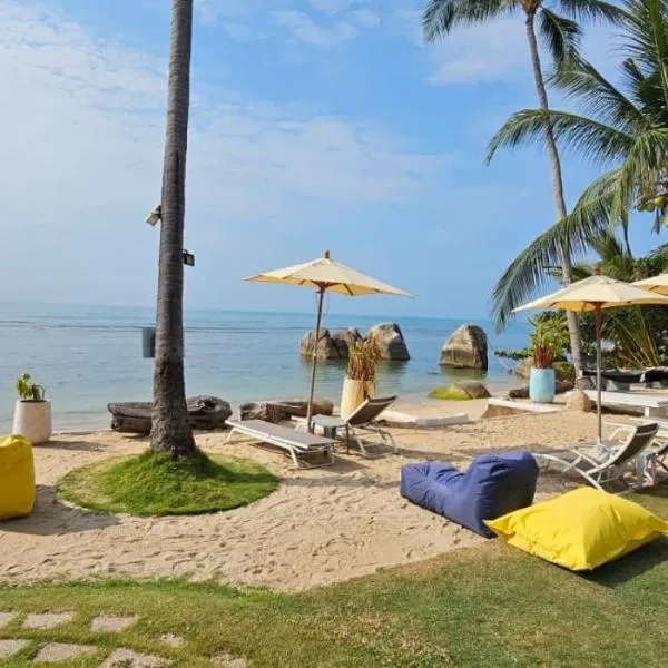 The Rock Samui Beachfront Villas - Sha Plus Hotel, hotel em Laem Set Beach