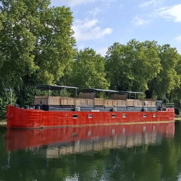 La péniche de Fabrice avec Jacuzzi privatif, hotel din Strasbourg