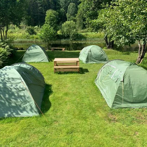 Riverside Bliss Idyllic Camp, 3 Man Tent Incl, near Tvedestrand and Arendal, hotel in Tvedestrand