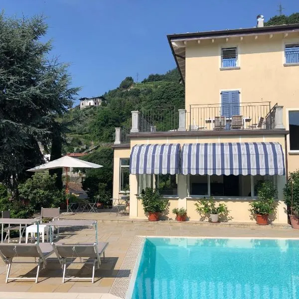 B&B Villa Eden jacuzzi pool, hotel i Domaso