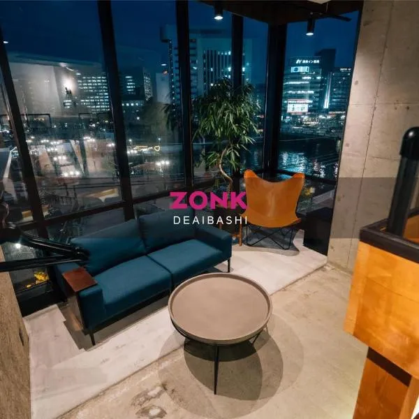 ZONK HOTEL Nakasu-Deaibashi, hotell i Fukuoka