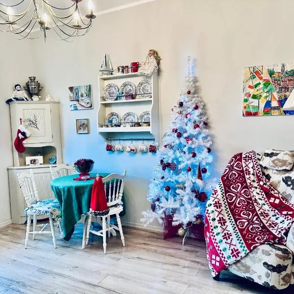 Cozy Christmas apartment in a historical town, hotell Narva-Jõesuus