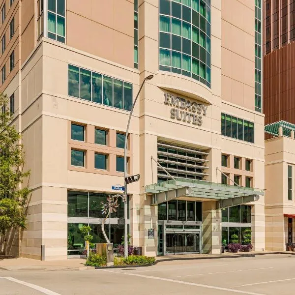 Embassy Suites Houston - Downtown, viešbutis Hiustone