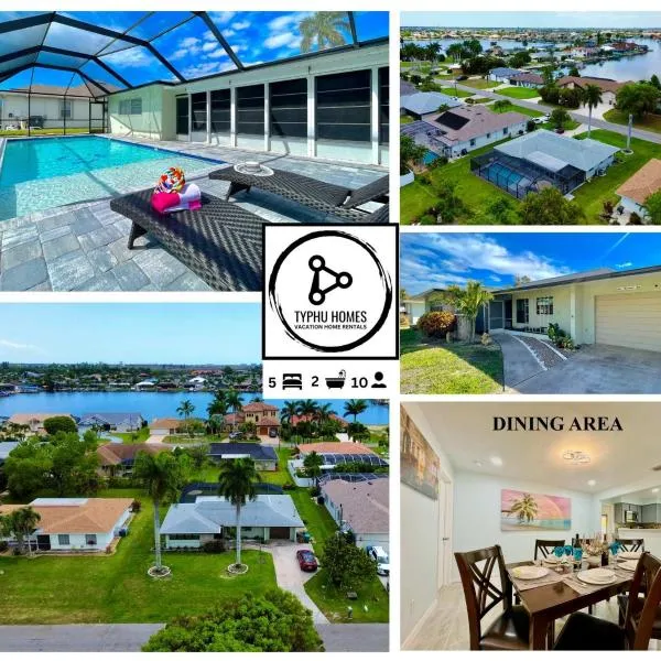 Family Fun-Prime Location Heated Pool Sleeps10 Villa – hotel w mieście Cape Coral