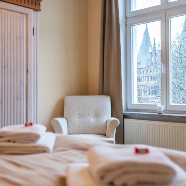 Apartment mit Wasserblick, hotel i Lübeck