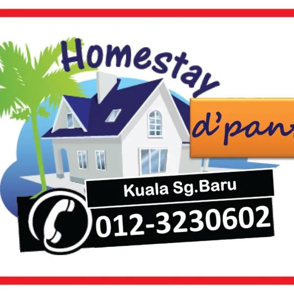 D'Pantai Homestay Kuala Sg. Baru, מלון בפנגקאלאן באלאק