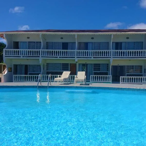 Kings Landing Hotel, hótel í Mayreau Island