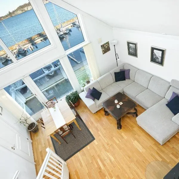 Silent Seaview Luxury Apartment Grasholmen, hotell i Stavanger