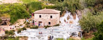 Terme di Saturnia šaltiniai: viešbučiai netoliese