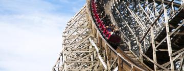 Viesnīcas netālu no apskates objekta atrakciju parks Cedar Point