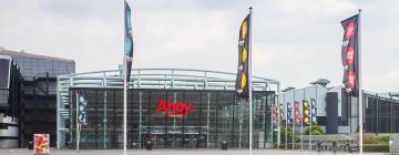 Hotellid huviväärsuse Konverentsikeskus Ahoy Rotterdam lähedal