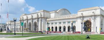 Hotelek a Washington Union Station pályaudvar közelében