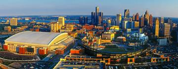 Hoteli u blizini znamenitosti 'Višenamjenski stadion Ford Field'