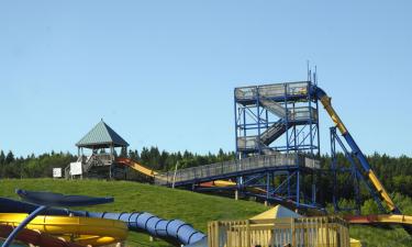 Magic Mountain Su Parkı yakınındaki oteller