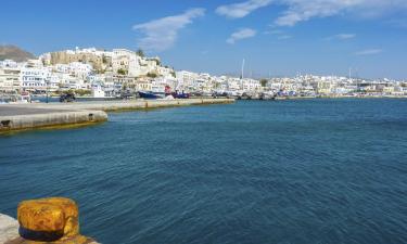 Naxos Limanı yakınındaki oteller