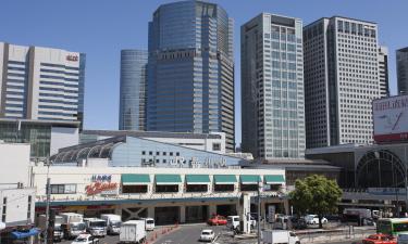 Hotel dekat Stasiun Kereta Shinagawa.