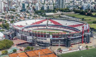 Viesnīcas netālu no apskates objekta stadions River Plate