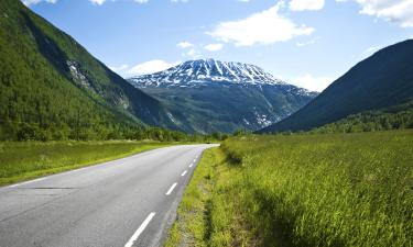 Hoteller nær Gaustatoppen