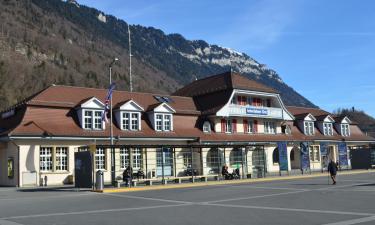 Хотели близо до ЖП гара Interlaken Ost