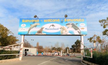 Hotelek a Marineland Antibes akvárium közelében