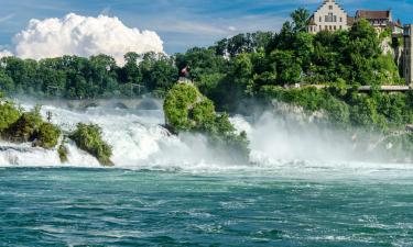 Хотели близо до Водопад Рейн