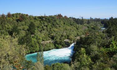 Hotellid huviväärsuse Kosk Huka Falls lähedal