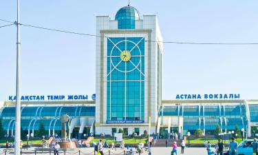 Astana Tren İstasyonu yakınındaki oteller