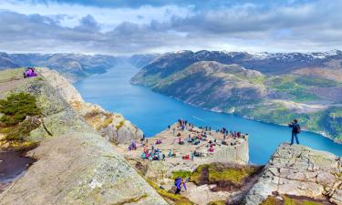 Hoteller nær Prekestolen