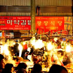 Tržnica Gwangjang Market, Seul