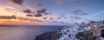 Mga hotel sa Santorini Caldera