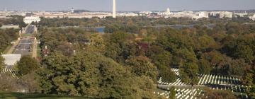 Washington agglomerációja parkolóval rendelkező hotelei