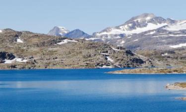 Къщи тип котидж в района на Jotunheimen