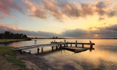 Moteles en Lago Macquarie