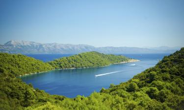 Hótel á eyjunni Mljet Island