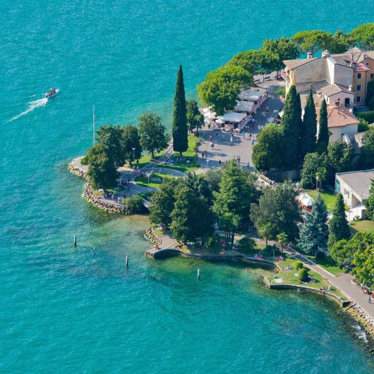 Het park Baia delle Sirene in Punta San Vigilio