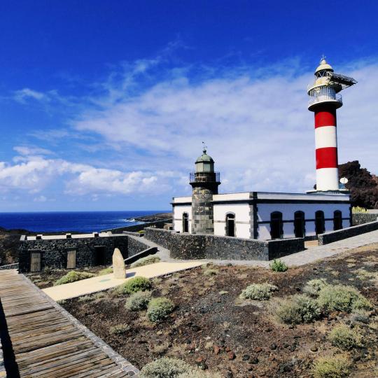 Sunset mula sa Punta de Teno lighthouse