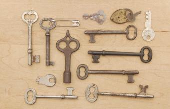 Unlock the Secrets Behind Old Antique Skeleton Keys