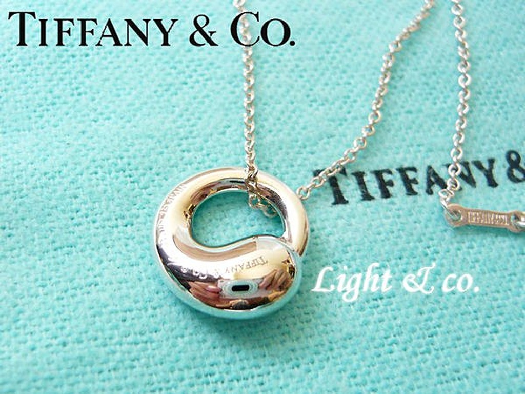 【Light &amp; co.】專櫃真品已送洗 TIFFANY &amp; CO 925純銀 小太極項鍊 項鍊p