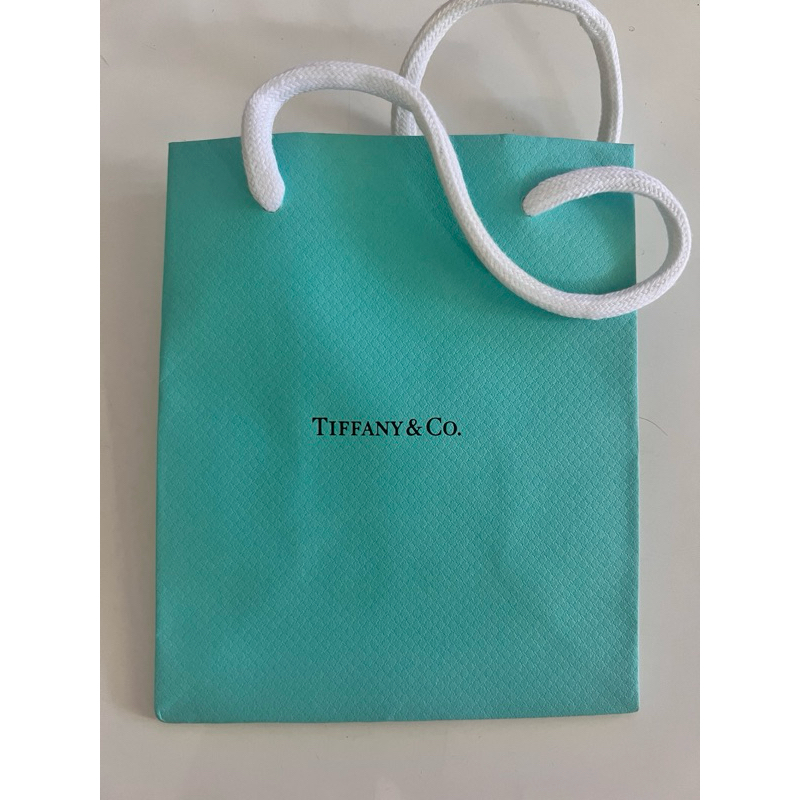 Tiffany &amp; Co 正品 戒指空盒+紙袋+絨布袋