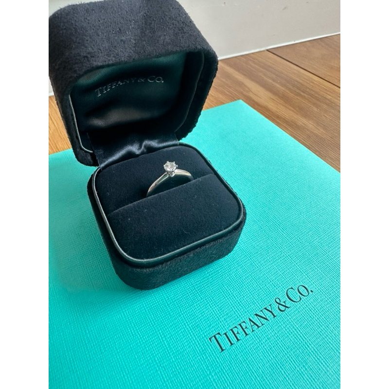 🌟二手商品🌟Tiffany鑽戒 經典六爪0.22CARAT PT950