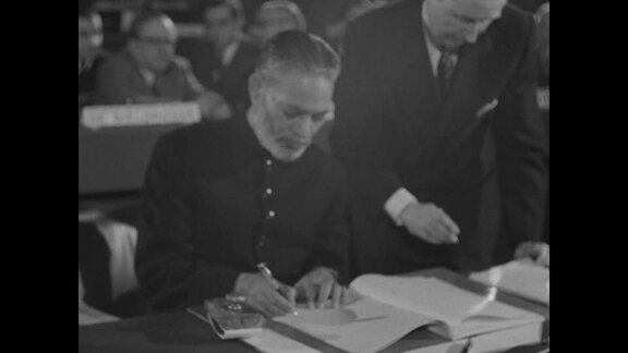 Signing of Convention on Genocide