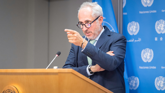 Daily Press Briefing by the Spokesperson of the Secretary-General. Guest: César Núñez, Director of the UNAIDS