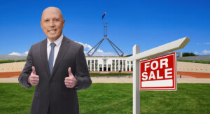 Peter Dutton announces plan to negatively gear both houses of Parliament 