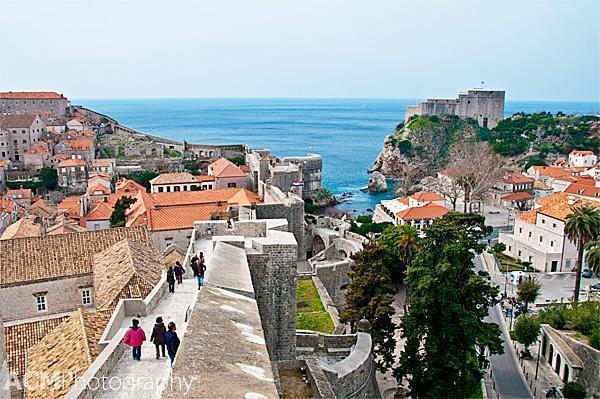 Fort Lovrijenac and the Dubrovnik City Walls