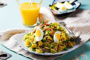 Kedgeree dish